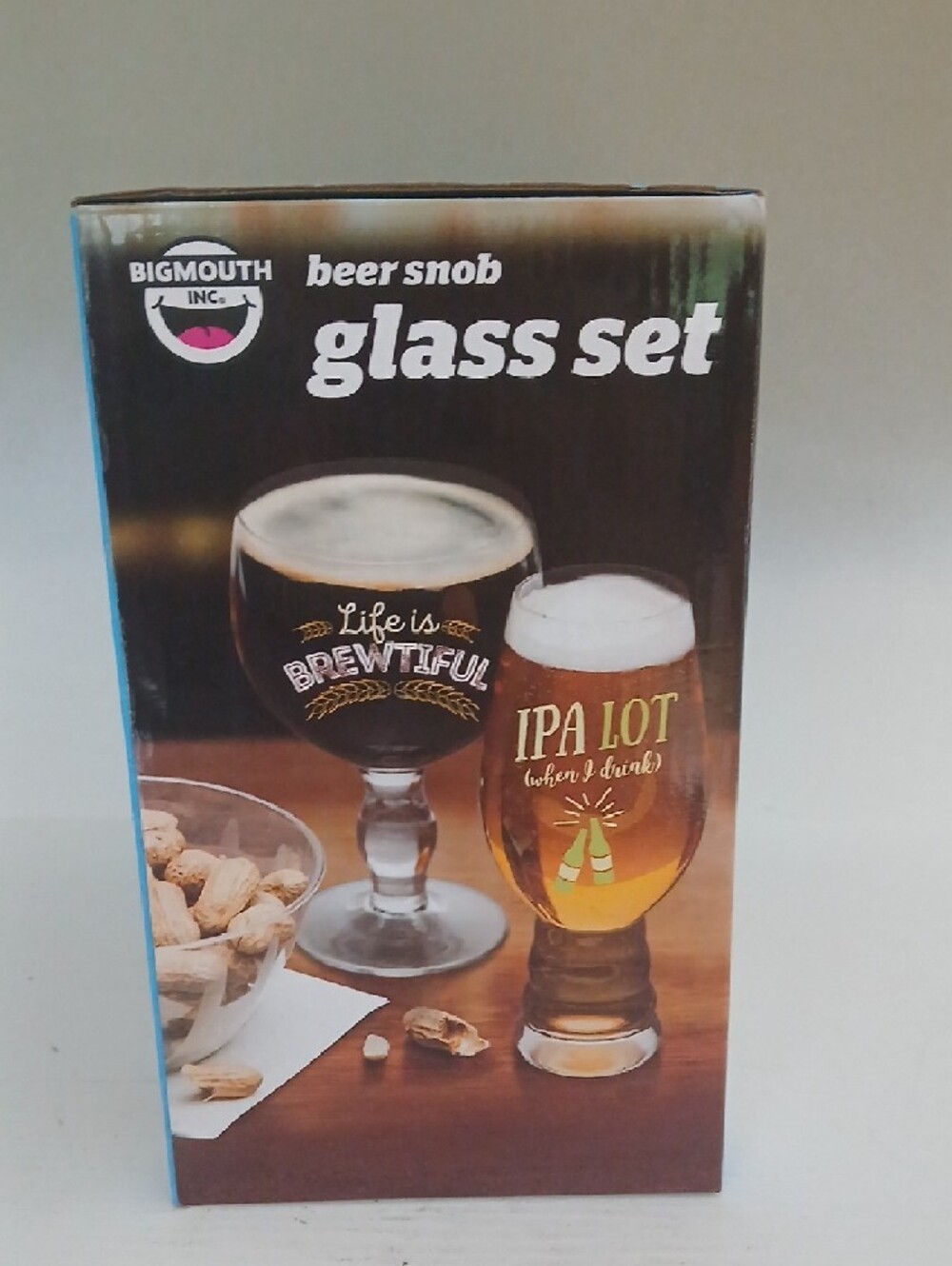 BigMouth Beer Snob Glass Set - Picture 2 of 3